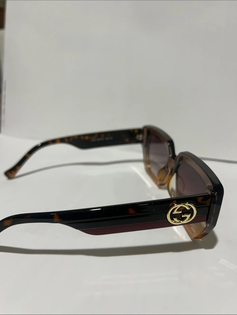 Brand New Gucci Brown  Hexagonal Women’s Sunglasses, comes with dust bag only